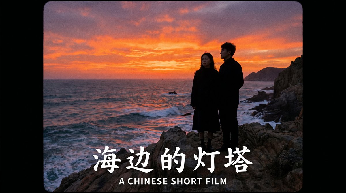 双飞原创短片《海边的灯塔》视频